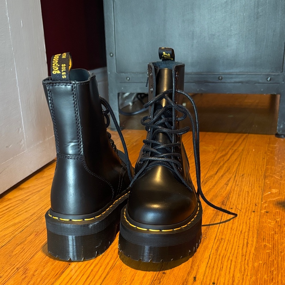 Brand new Black Lace-Up Women's Boots